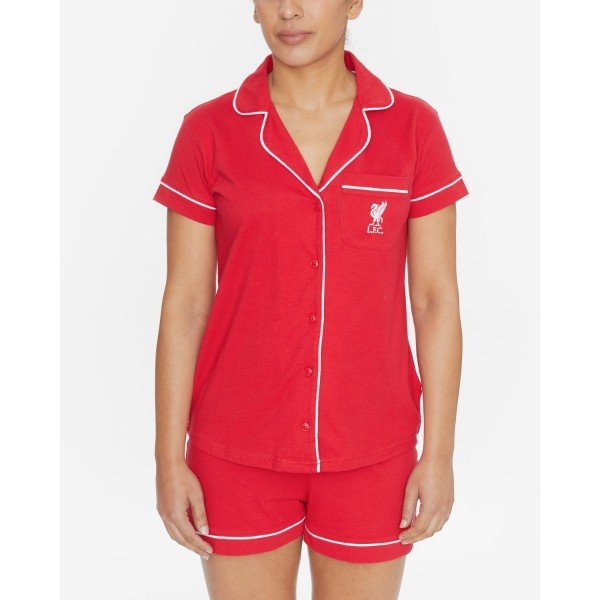 LFC Womens Jersey Short PJ Set