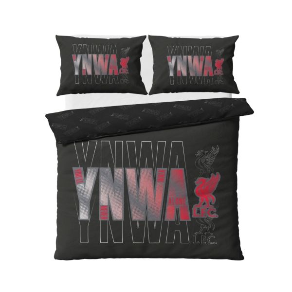 LFC YNWA Double Duvet Set Black