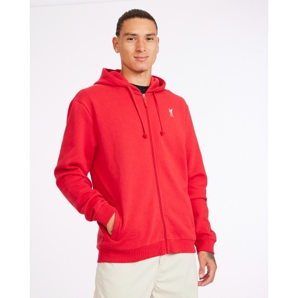 LFC Zip Through Hoody Red