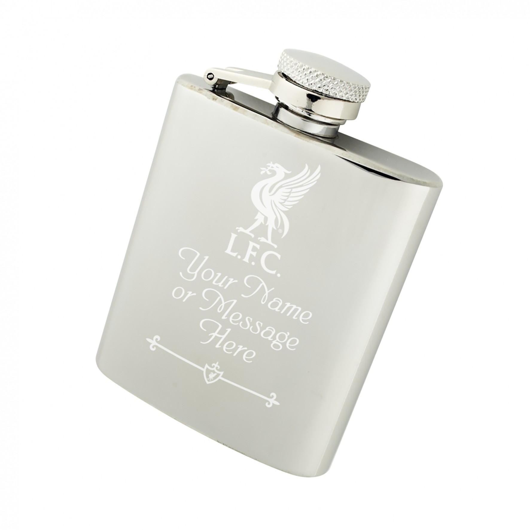 Liverpool FC Personalised Hip Flask