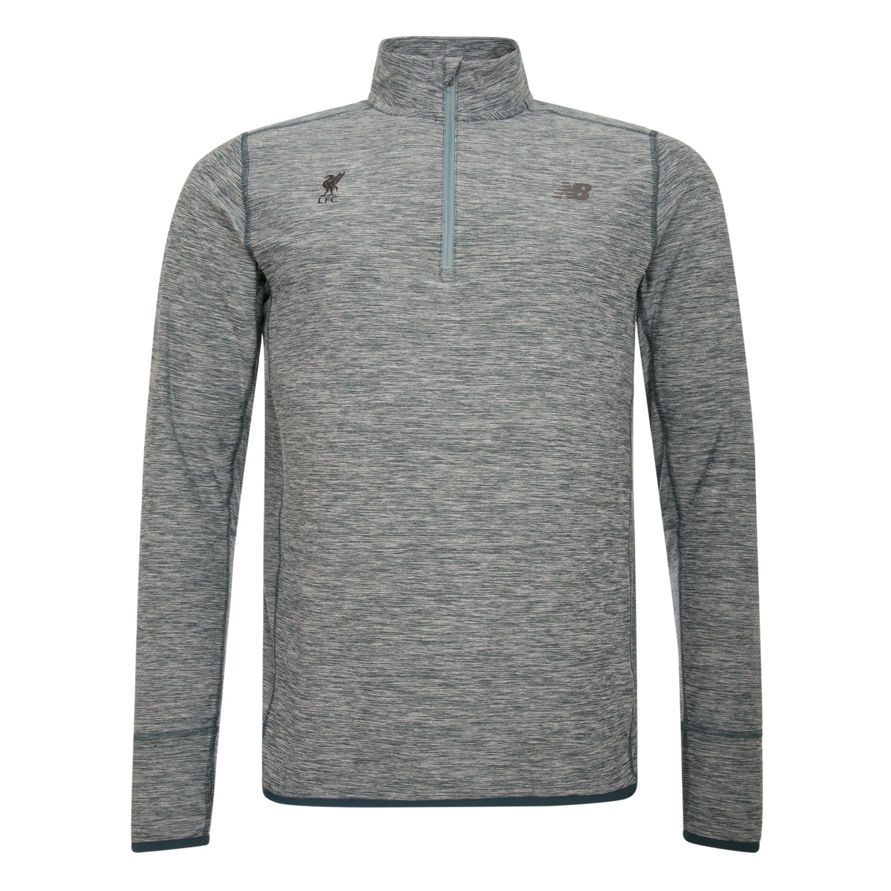 New Balance Mens Blue N Transit Quarter Zip