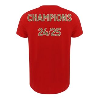 LFC Adults Champions 24/25 Tee Red