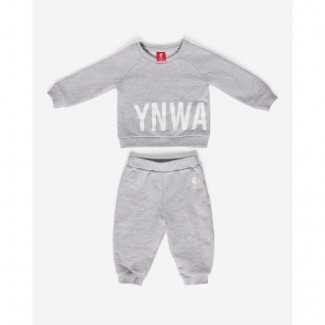 LFC Baby YNWA Grey Sweatshirt & Jogger Set