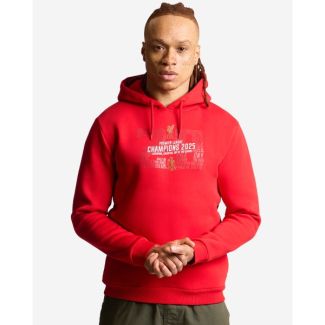 LFC EPL Champions 24/25 Adults Hoodie Red