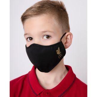LFC Junior Shaped Black Face Cover