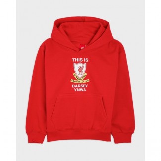 LFC Junior This is Personalised Red Hoody