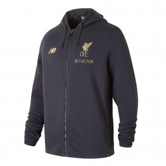 LFC Manager's Collection Hoody 2018-19 Black
