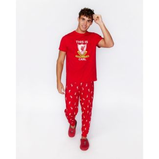 LFC Mens Personalised This Is Anfield Pyjamas