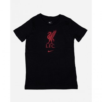 LFC Nike Junior Crest Tee 22-23 Black