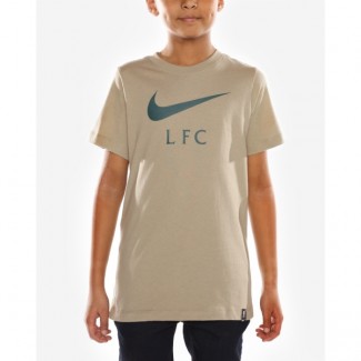 LFC Nike Junior Stone Swoosh Club Tee