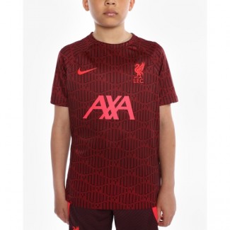 LFC Nike Kids Pre-Match Short Sleeve Top 22/23